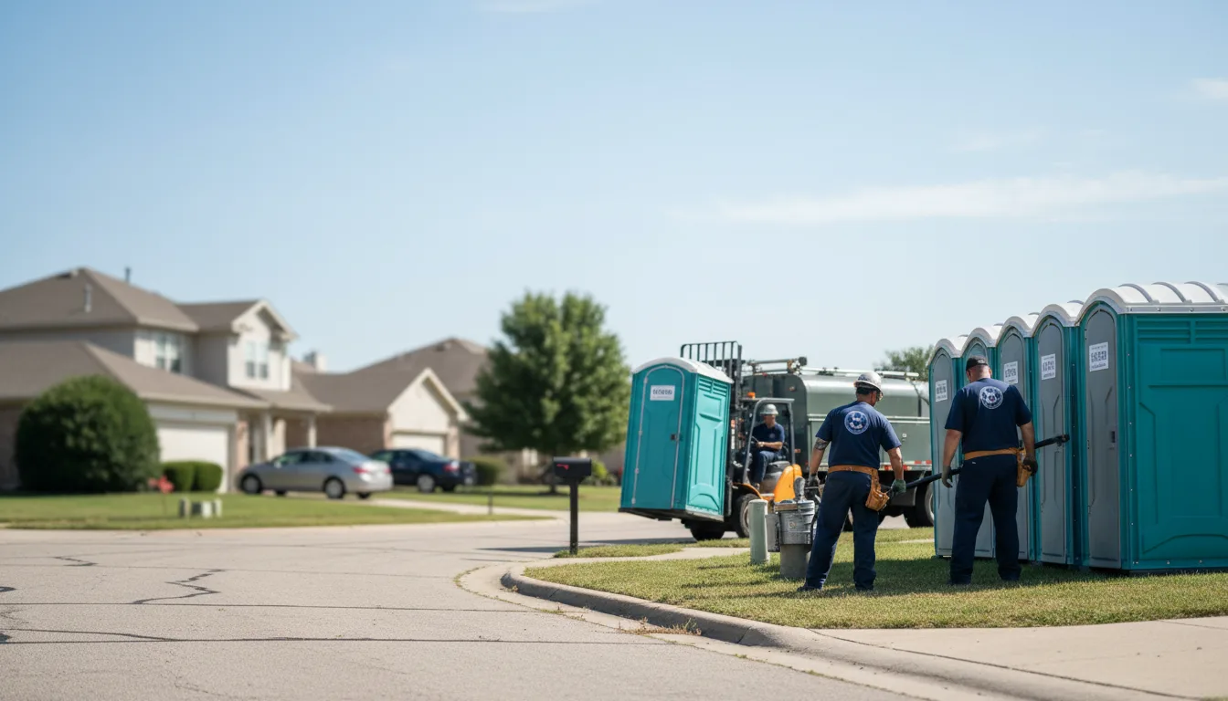 Porta Potty Rental in Reddick, IL near me